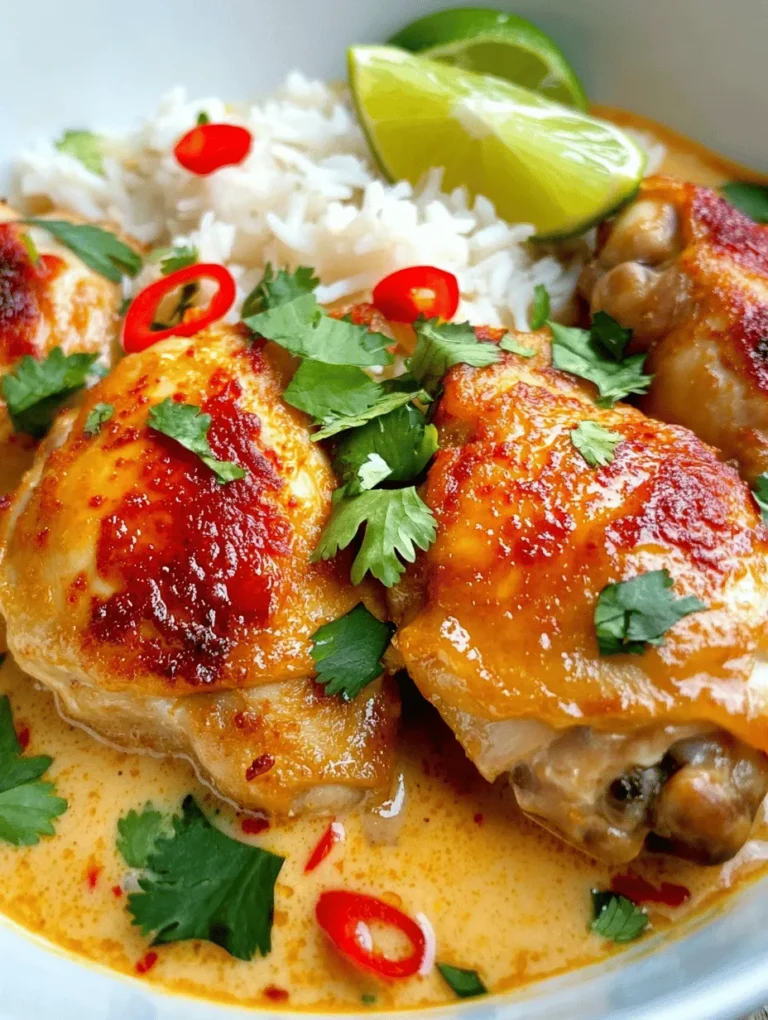 Brazilian cuisine is a vibrant tapestry of flavors, colors, and traditions, reflecting the country's diverse cultural influences, including Indigenous, African, and Portuguese elements. This culinary diversity results in a rich array of dishes that highlight the use of fresh ingredients, bold spices, and aromatic herbs. One dish that encapsulates the essence of Brazilian cooking is Spicy Brazilian Coconut Chicken, a delightful combination of tender chicken and creamy coconut milk, infused with a symphony of spices that deliver a tantalizing kick.