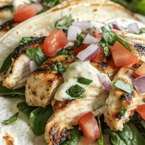 In today’s fast-paced world, finding meals that are both quick to prepare and delicious can feel like a daunting task. That’s where the Cheesy Garlic Chicken Wraps come in—an irresistible dish that caters to your cravings while fitting seamlessly into your busy lifestyle. These wraps combine tender chicken, gooey cheese, and flavorful garlic, all wrapped up in a fresh tortilla, creating a delightful culinary experience that’s sure to please everyone at the table.