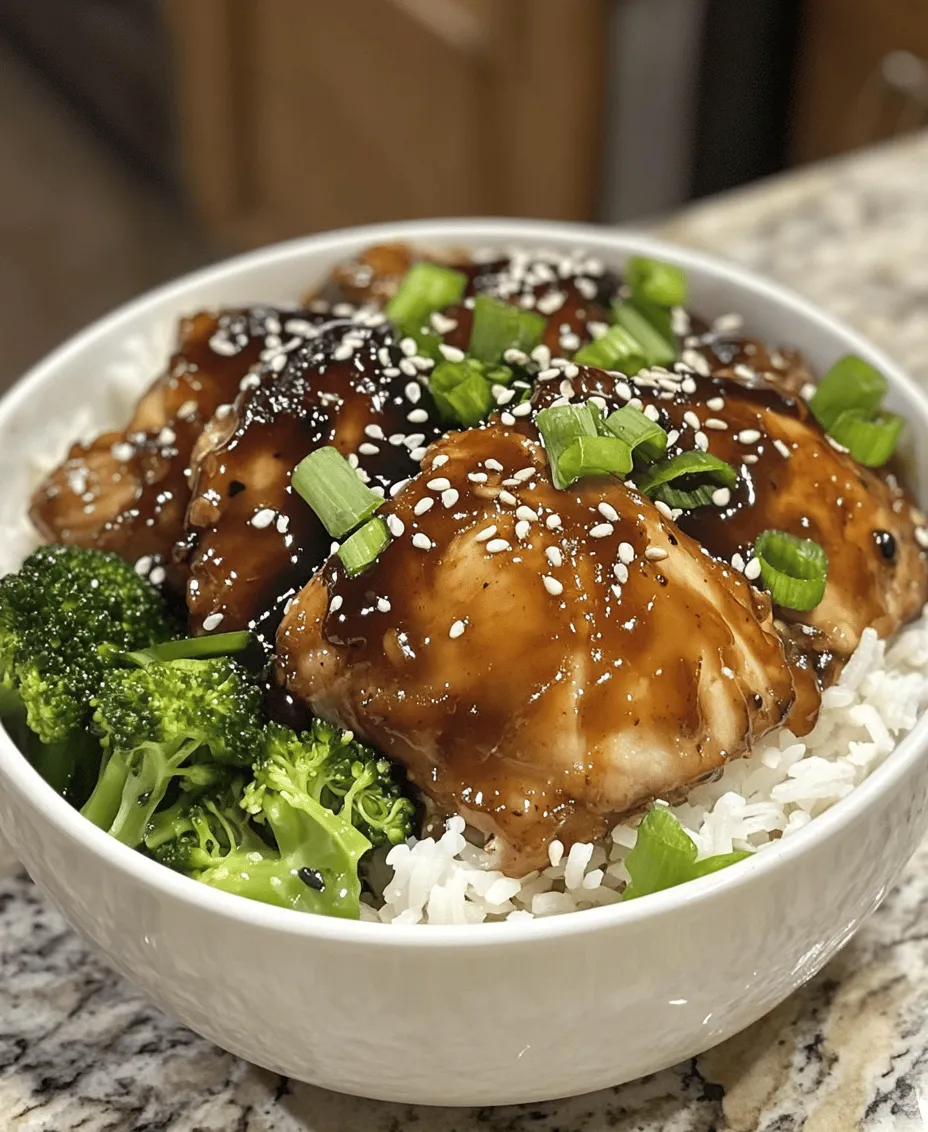 In the world of comforting meals, few dishes can rival the allure of Sticky Chicken Rice Bowls. This delightful dish effortlessly combines tender, marinated chicken with fluffy jasmine rice, creating a satisfying and flavorful experience that appeals to all ages. The marriage of savory and sweet flavors, accompanied by a sticky sauce that clings to each bite, makes this dish a favorite among families and meal prep enthusiasts alike.