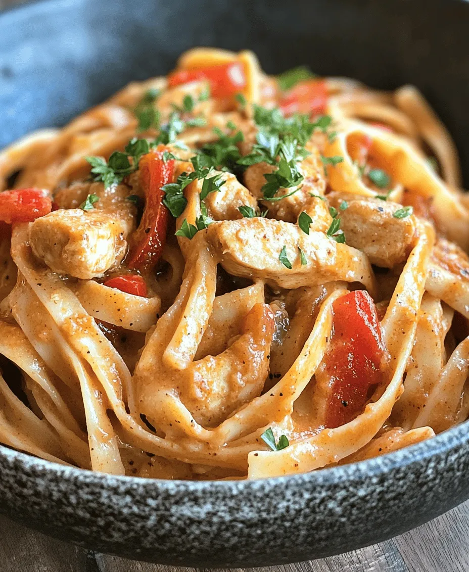 Creamy Cajun Chicken Pasta is a dish that perfectly encapsulates the heartwarming comfort of pasta combined with the spirited zing of Cajun flavors. This dish is a delightful fusion that brings together tender pieces of chicken, a rich and creamy sauce, and a symphony of spices that dance on your palate. Its vibrant flavor profile makes it an irresistible choice for both weeknight dinners and special occasions, offering a hearty meal that feels indulgent yet satisfying.