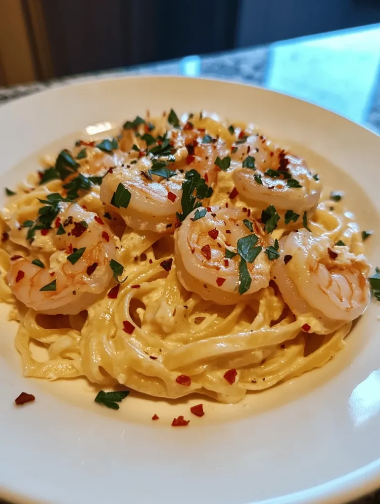 Creamy Garlic Shrimp Pasta is a dish that embodies comfort and sophistication, perfectly blending rich flavors with a delightful texture. This dish has gained widespread popularity, making it a favorite among home cooks and restaurant-goers alike. The appeal lies not only in the creamy garlic sauce that envelops the succulent shrimp but also in its ability to transform a simple weeknight dinner into an extraordinary culinary experience.