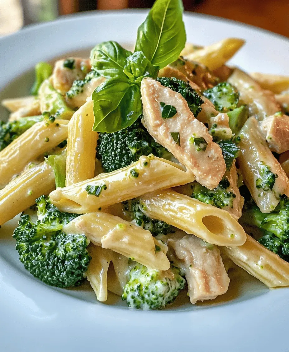 In the bustling world of weeknight dinners, finding a recipe that is both quick to prepare and satisfying can feel like a challenge. Enter the creamy broccoli and chicken penne—a dish that combines tender penne pasta, juicy chicken breast, and vibrant broccoli florets, all enveloped in a rich and creamy sauce. Perfect for families and busy professionals alike, this recipe not only delights the palate but also packs in nutrition. Let’s explore how to create this comforting meal from scratch, ensuring that every bite is bursting with flavor.