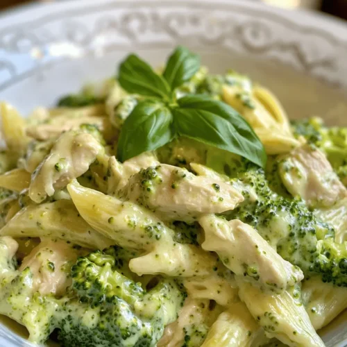 In the bustling world of weeknight dinners, finding a recipe that is both quick to prepare and satisfying can feel like a challenge. Enter the creamy broccoli and chicken penne—a dish that combines tender penne pasta, juicy chicken breast, and vibrant broccoli florets, all enveloped in a rich and creamy sauce. Perfect for families and busy professionals alike, this recipe not only delights the palate but also packs in nutrition. Let’s explore how to create this comforting meal from scratch, ensuring that every bite is bursting with flavor.