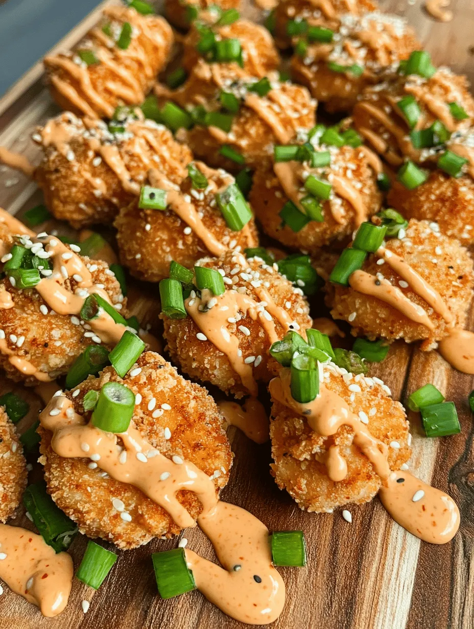 Crispy Bang Bang Chicken is a dish that has taken the culinary world by storm, known for its crunchy coating and a tantalizing sauce that perfectly balances sweetness and heat. This dish has become a favorite in many households, especially during gatherings and family dinners, where its vibrant flavors and appealing presentation are sure to impress. The combination of crispy, golden chicken paired with the creamy Bang Bang sauce creates a mouthwatering experience that keeps everyone coming back for more.
