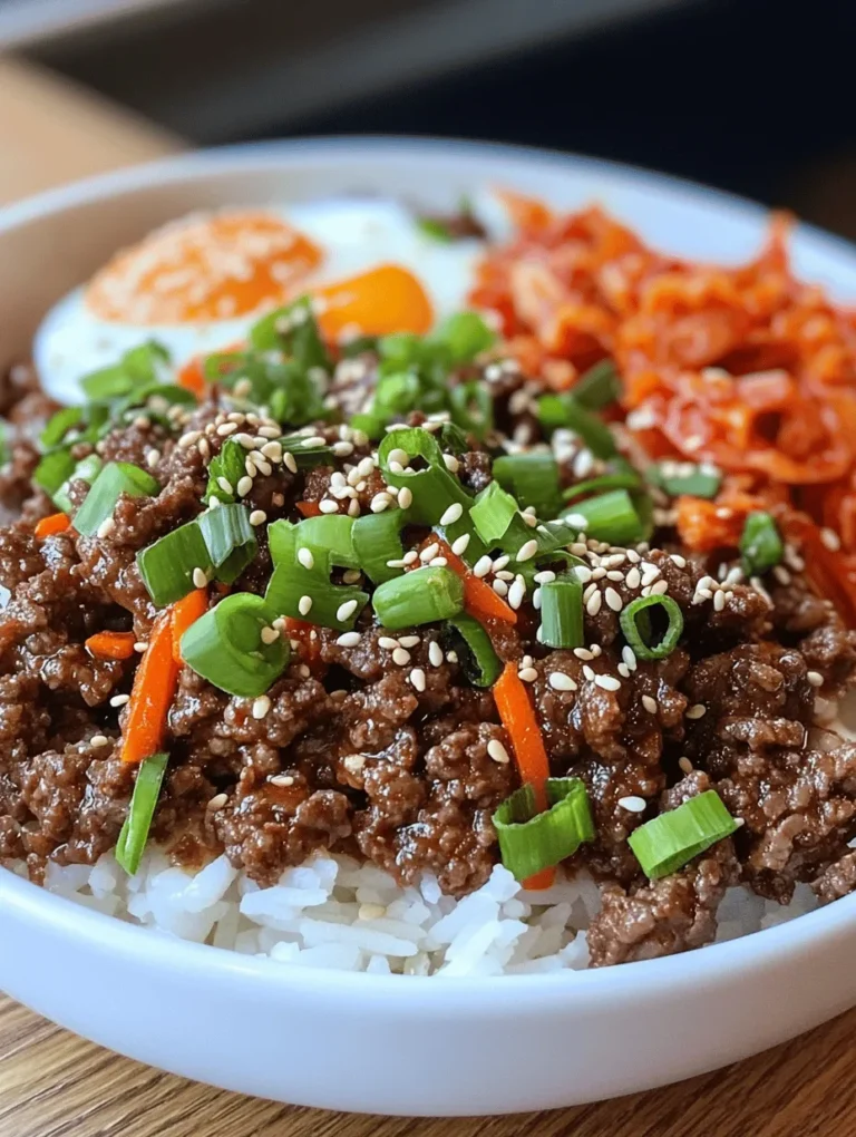 Korean cuisine has taken the culinary world by storm, capturing the hearts and taste buds of food enthusiasts across the globe. Renowned for its bold flavors and rich traditions, Korean dishes are celebrated for their intricate balance of sweet, savory, and spicy elements. One standout dish that embodies the essence of this vibrant cuisine is the Korean Ground Beef Bowl. This delightful meal is not only delicious but also remarkably simple to prepare, making it a favorite among busy families and home cooks alike.