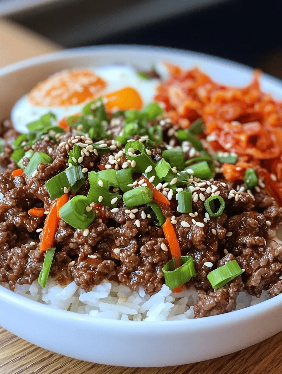 Korean cuisine has taken the culinary world by storm, capturing the hearts and taste buds of food enthusiasts across the globe. Renowned for its bold flavors and rich traditions, Korean dishes are celebrated for their intricate balance of sweet, savory, and spicy elements. One standout dish that embodies the essence of this vibrant cuisine is the Korean Ground Beef Bowl. This delightful meal is not only delicious but also remarkably simple to prepare, making it a favorite among busy families and home cooks alike.