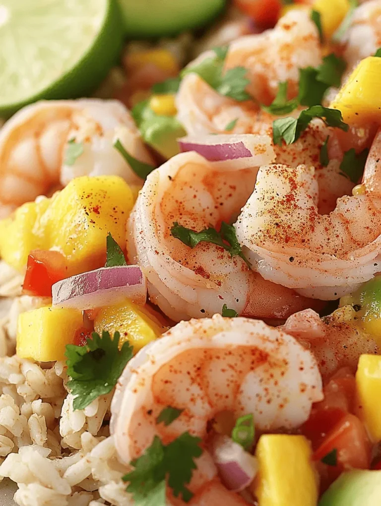 Welcome to the world of Shrimp & Avocado Paradise Bowls, an enticing dish that perfectly balances vibrant colors, fresh ingredients, and a medley of flavors. This bowl is not just a feast for the eyes but also a wholesome meal packed with nutrients, making it a great choice for lunch or dinner. As we dive into this recipe, you will discover how simple it is to whip up a delicious and nutritious meal that can transport you to a tropical paradise with each bite.