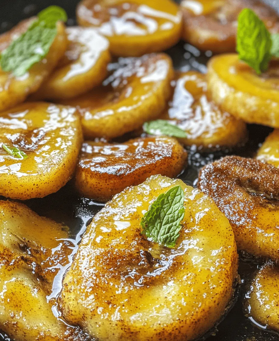 Discover the delightful world of simple yet indulgent desserts with our recipe for Pan Fried Cinnamon Bananas. This easy-to-make treat showcases the natural sweetness of ripe bananas, elevated with the rich flavors of butter, brown sugar, and cinnamon. Whether you’re looking for a quick breakfast option, a comforting dessert, or a unique twist to impress your guests, this recipe is perfect for any occasion.