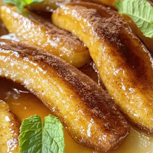 Discover the delightful world of simple yet indulgent desserts with our recipe for Pan Fried Cinnamon Bananas. This easy-to-make treat showcases the natural sweetness of ripe bananas, elevated with the rich flavors of butter, brown sugar, and cinnamon. Whether you’re looking for a quick breakfast option, a comforting dessert, or a unique twist to impress your guests, this recipe is perfect for any occasion.