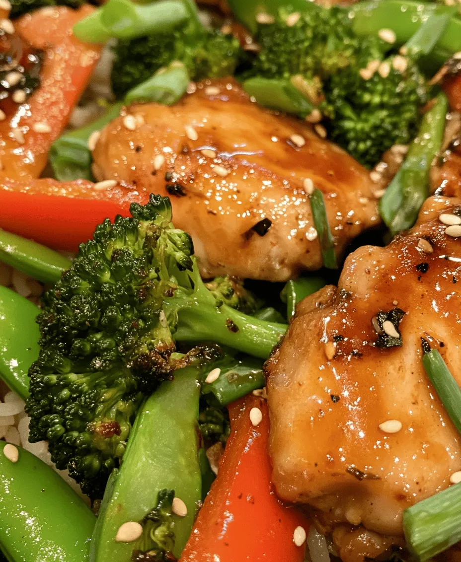 This particular recipe is more than just a meal; it embodies the spirit of Thai cooking, which is renowned for its emphasis on fresh ingredients, bold flavors, and the harmonious use of contrasting tastes. The Sweet and Spicy Thai Chicken dish is a perfect representation of this philosophy, offering an explosion of flavors in every bite. The chicken is marinated to perfection, ensuring that each piece is infused with a medley of sweet and spicy notes, while the accompanying vegetables add not only color but also nutrition and texture.