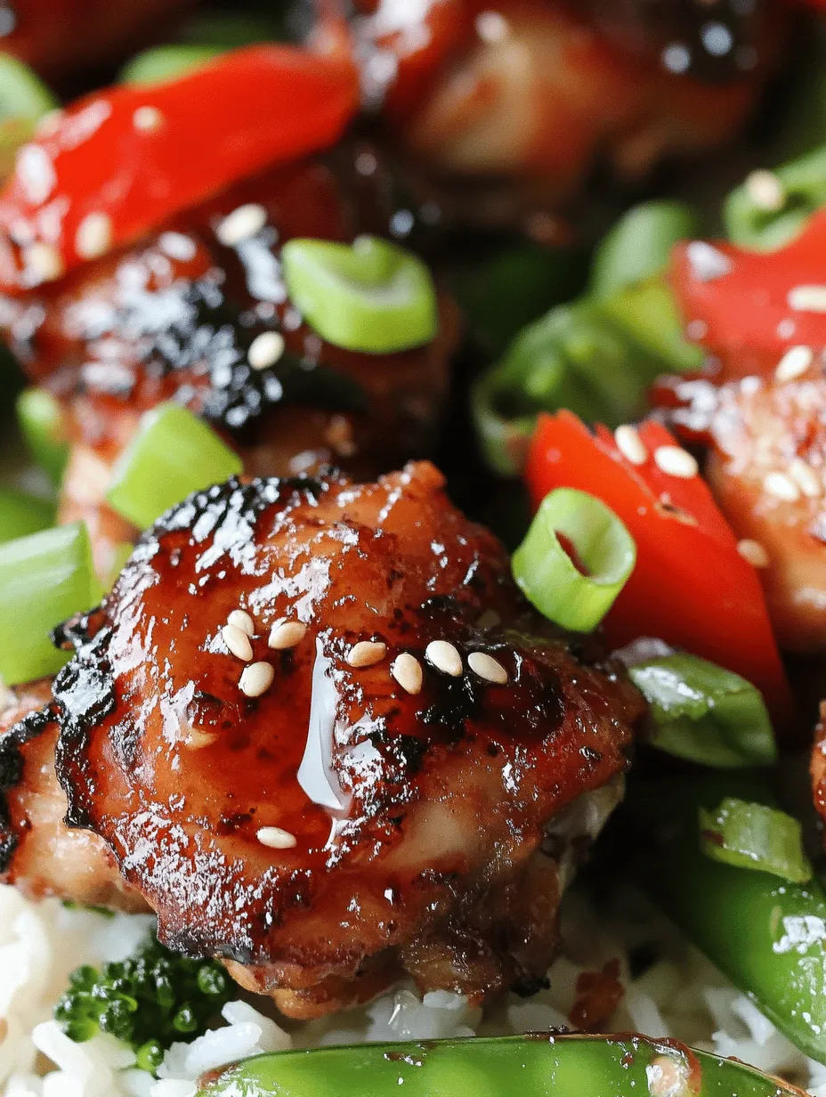 This particular recipe is more than just a meal; it embodies the spirit of Thai cooking, which is renowned for its emphasis on fresh ingredients, bold flavors, and the harmonious use of contrasting tastes. The Sweet and Spicy Thai Chicken dish is a perfect representation of this philosophy, offering an explosion of flavors in every bite. The chicken is marinated to perfection, ensuring that each piece is infused with a medley of sweet and spicy notes, while the accompanying vegetables add not only color but also nutrition and texture.