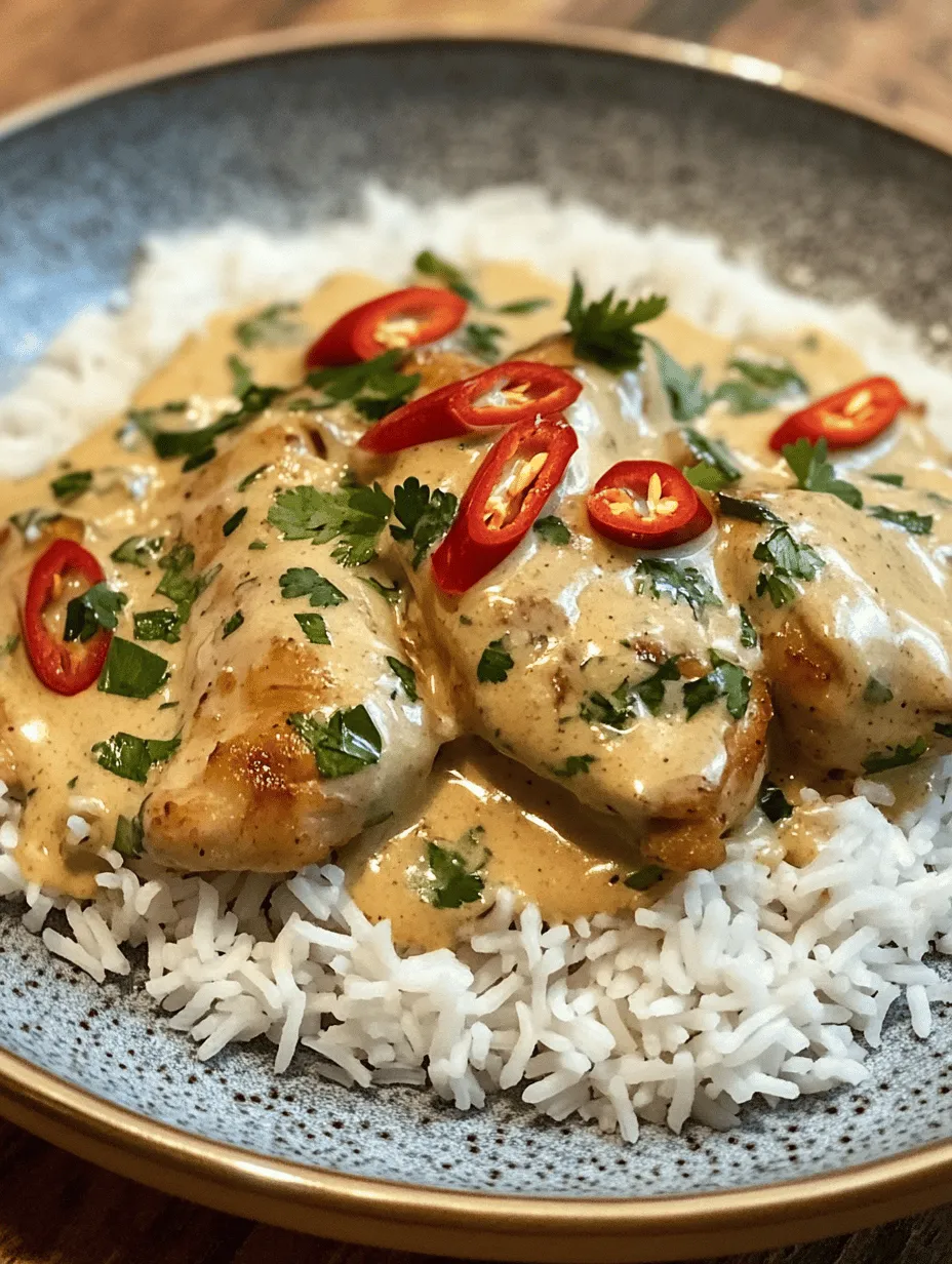 Spicy Brazilian Coconut Chicken is a delightful dish that embodies the vibrant flavors and rich culinary heritage of Brazil. This recipe is a perfect representation of the country's diverse influences, combining the creaminess of coconut milk with a medley of spices that create a comforting yet exciting meal. It’s a dish that reflects Brazil’s coastal roots, making coconut a staple ingredient, while the spices bring a kick that tantalizes the taste buds. Whether you're looking to impress guests at a dinner party or seeking a simple weeknight meal, this recipe offers ease of preparation without sacrificing flavor.