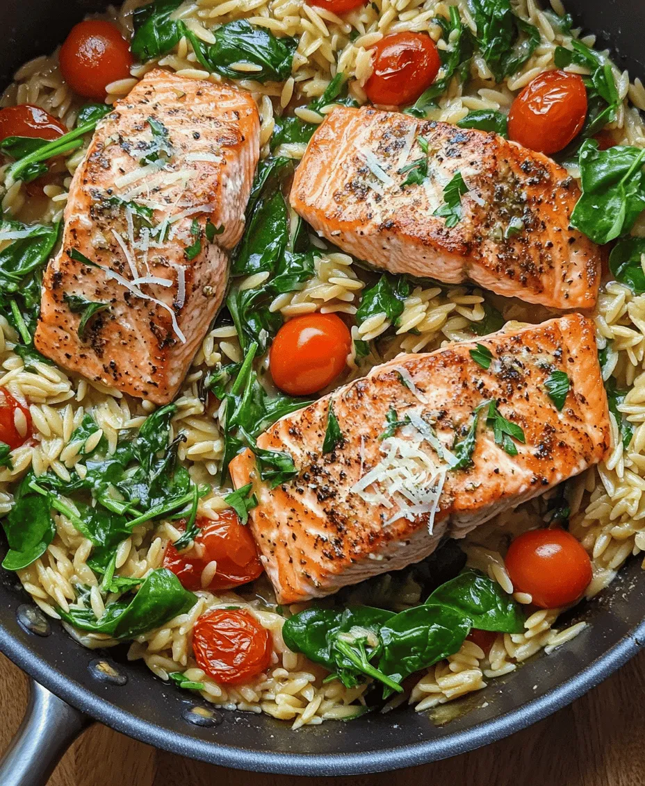 If you're on the hunt for a quick, delicious, and nutritious meal that brings a burst of flavor to your dinner table, look no further than this One Skillet Salmon with Lemon Orzo recipe. This dish is not only visually appealing with its vibrant colors but also offers a delightful combination of textures and tastes that will impress even the most discerning palates. As life gets busier and our schedules fill up, one-skillet meals have become increasingly popular. They simplify cooking and cleanup while delivering on flavor and nutrition.