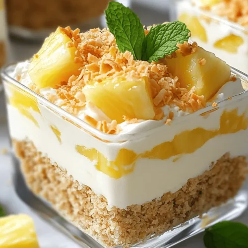 As the warm sun beckons us outdoors, the allure of no-bake desserts rises to new heights. These sweet creations have gained immense popularity, especially during the summer months when turning on the oven feels less than appealing. Among the myriad of no-bake options, the Tropical Paradise No Bake Pineapple Cream Dessert stands out as a vibrant and refreshing choice. Its light, creamy texture and bold tropical flavors make it a delightful addition to any gathering, whether it’s a backyard barbecue, a family picnic, or a simple weeknight dinner.