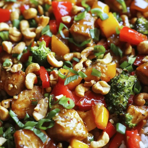 Takeout food has a special place in our hearts. Its convenience and delectable flavors make it a go-to for busy weeknights and indulgent weekends alike. However, as more people become health-conscious, the desire for homemade alternatives has surged. Enter the Better-Than-Takeout Cashew Chicken – a dish that promises all the satisfying flavors of your favorite Chinese takeout while providing a healthier twist.
