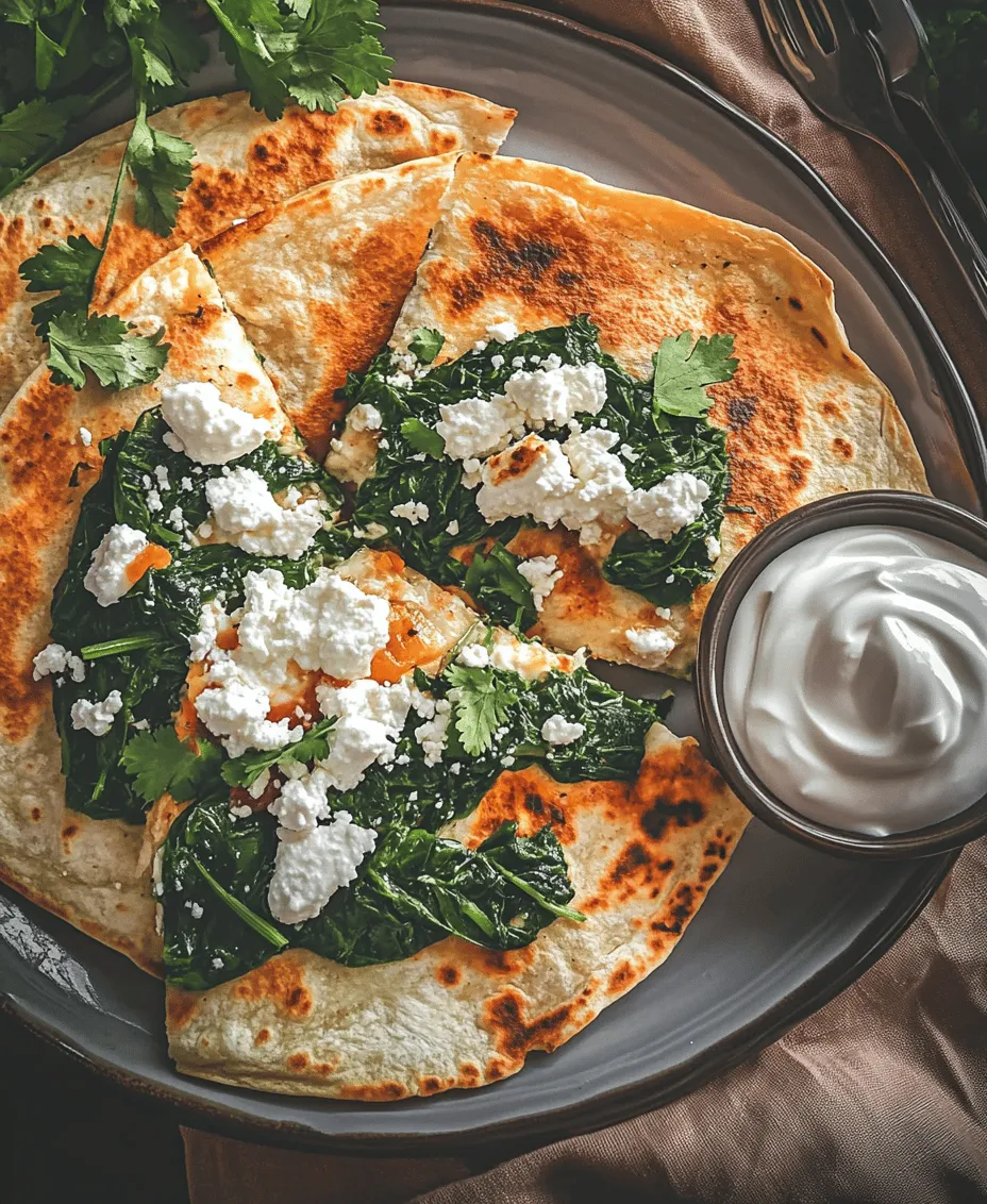 Quesadillas are a beloved staple in many households, thanks to their versatility and ease of preparation. Whether you're in need of a quick weeknight meal, a satisfying snack, or a party appetizer, quesadillas can be customized to suit your taste and dietary preferences. Among the myriad of filling options, the combination of spinach and feta cheese stands out as a particularly delicious and nutritious choice.
