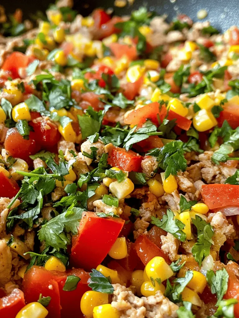 To fully appreciate the Turkey Fiesta Skillet, let’s take a closer look at each ingredient and its unique contribution to the dish.
