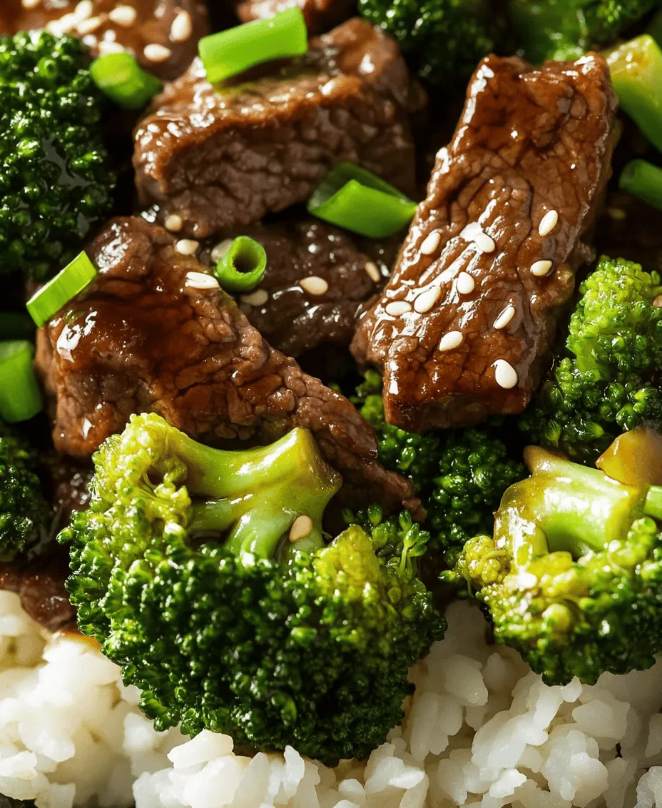 Sizzling Beef & Broccoli Delight is a beloved dish that has captured the hearts and palates of food lovers worldwide. This classic stir-fry, rooted in Asian cuisine, stands out not only for its vibrant colors but also for its incredible balance of flavors and textures. Tender pieces of flank steak combined with crisp, green broccoli create a mouthwatering experience that delights the senses. The dish is often served steaming hot, with the sizzling sound enticing diners right from the kitchen.