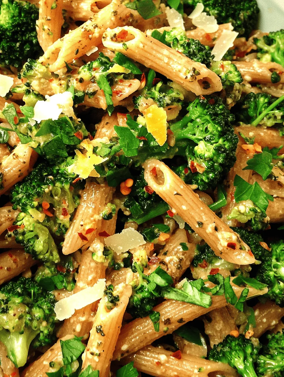 In the world of healthy eating, few ingredients shine as brightly as broccoli. This vibrant green vegetable is not only a rich source of essential nutrients but also a versatile companion in various dishes, including pasta. Pairing broccoli with whole wheat pasta creates a meal that is not only tasty but also packed with health benefits. With its high fiber content, whole wheat pasta can help you feel full while providing sustained energy throughout the day. Whether you’re a busy professional, a parent on the go, or simply someone looking to whip up a nutritious meal, this Easy Healthy Broccoli Pasta recipe offers a quick and satisfying option that caters to your health-conscious lifestyle.