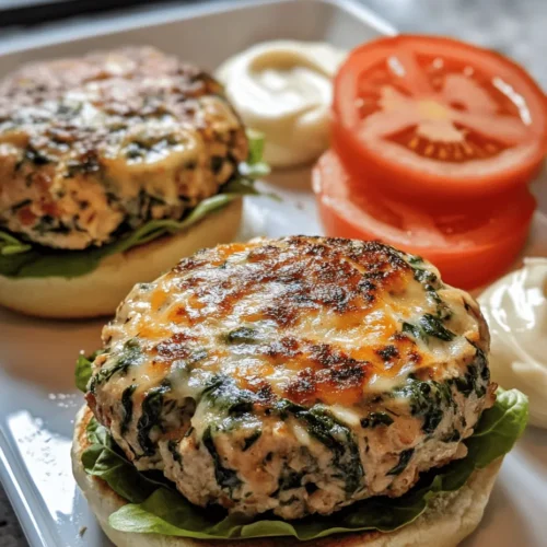 In the quest for delicious and nutritious meal options, Spinach & White Cheddar Chicken Burgers stand out as a delightful alternative to traditional beef patties. These burgers are not just a feast for the taste buds; they also offer a wealth of health benefits, making them a fantastic choice for anyone looking to enhance their diet without sacrificing flavor. The combination of lean ground chicken, fresh spinach, and creamy white cheddar cheese creates a mouthwatering experience that is sure to please both health-conscious eaters and food lovers alike.