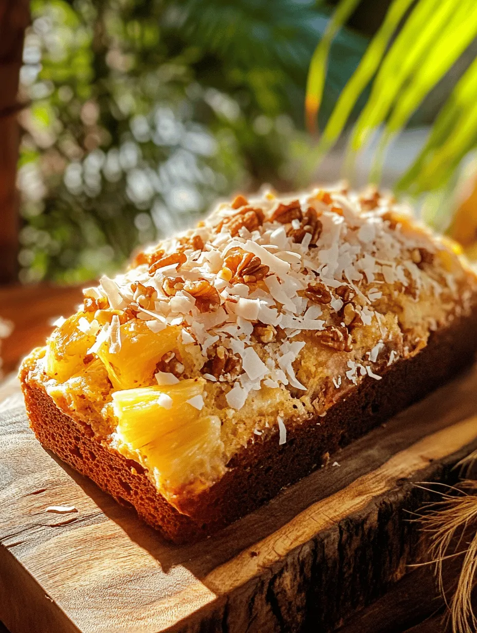 Banana bread is a beloved comfort food that has warmed hearts and kitchens for generations. With its moist texture and sweet, comforting flavor, it’s no wonder that this classic treat has found its way into the hearts (and stomachs) of many. Traditionally, banana bread is made with simple ingredients, allowing the rich sweetness of ripe bananas to shine through. However, today we're taking this classic to a whole new level with a delightful twist—introducing the "Tropical Paradise Banana Bread."