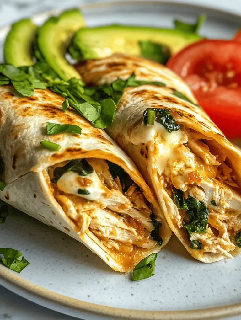 In contemporary cuisine, wraps have emerged as a beloved staple, cherished for their convenience, versatility, and ability to cater to a variety of taste preferences. Whether enjoyed as a quick lunch, a satisfying dinner, or a fun party appetizer, wraps offer an endless canvas for culinary creativity. Among the myriad of wrap recipes available, the Cheesy Garlic Chicken Wraps stand out as a delightful combination of comfort food and on-the-go convenience. This dish is not only quick to prepare but also packs a punch of flavor that appeals to both adults and children alike.