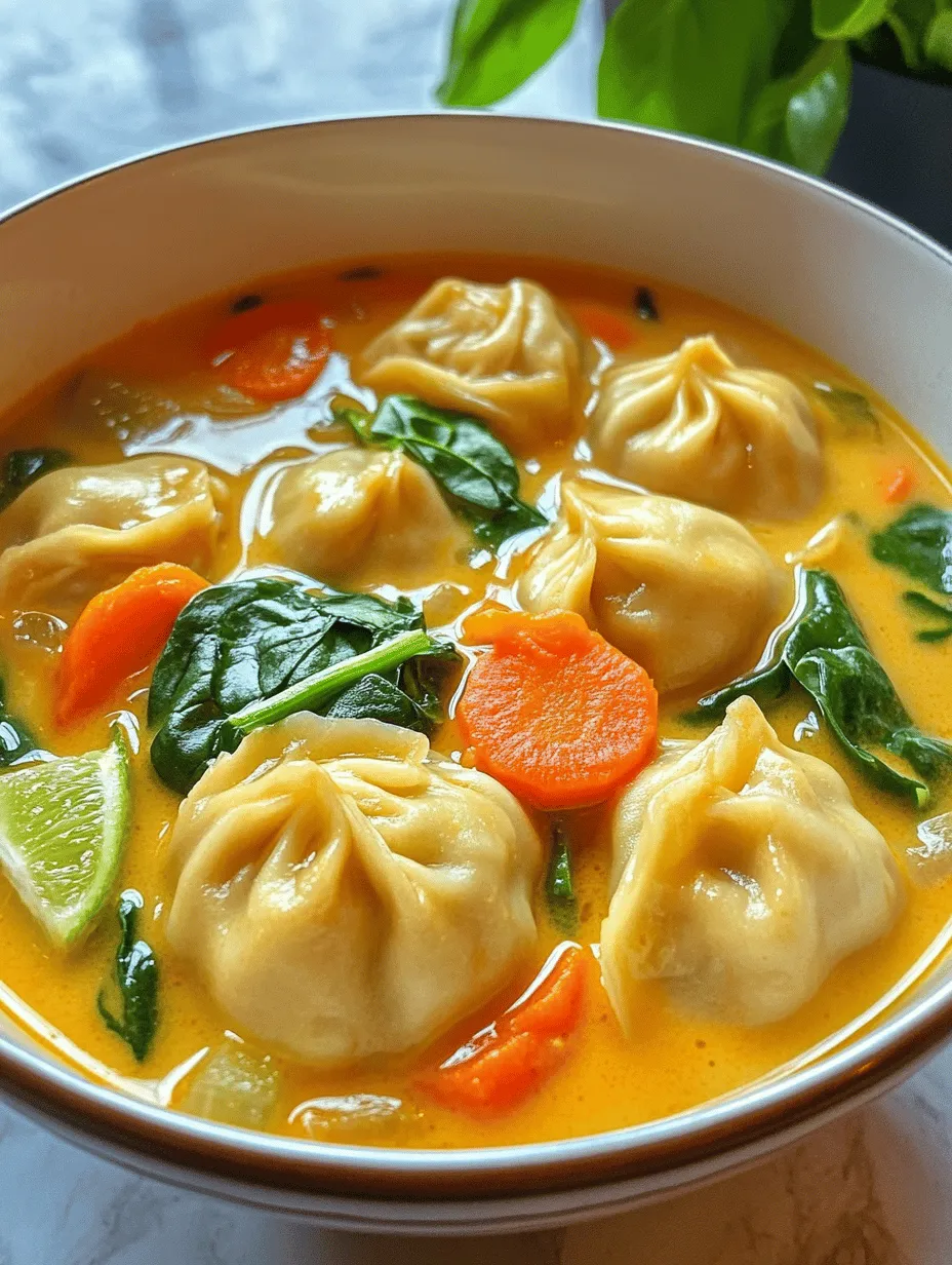 Imagine a bowl steaming with aromatic spices, enveloping tender dumplings that burst with flavor at the first bite. This is the essence of Soul-Warming Curry Dumpling Soup—a dish that transcends mere sustenance to become a comforting embrace in a bowl. With its roots in various culinary traditions, this soup combines the heartiness of dumplings with the rich, aromatic qualities of curry, creating a dish that not only satisfies hunger but also warms the spirit.