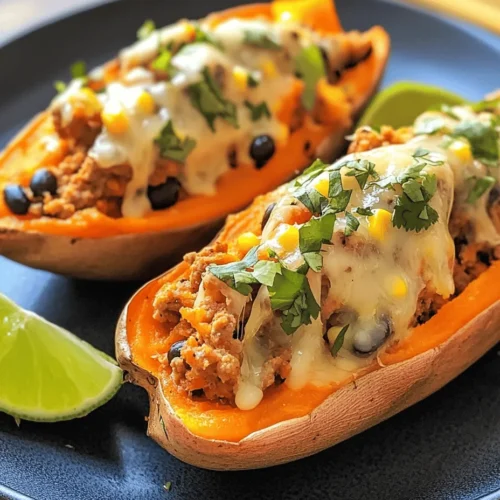 In the realm of healthy eating, few dishes resonate as well as a hearty stuffed sweet potato. The High Protein Ground Turkey Stuffed Sweet Potato is not just a feast for the eyes but a delightful combination of flavors that offers a nutritional punch. This recipe showcases the sweet potato as a versatile canvas, packed with nutrients and paired with seasoned ground turkey to create a satisfying meal that is ideal for any time of day. Whether you’re meal prepping for the week ahead, hosting a family dinner, or simply looking to indulge in a healthy dish, this recipe will quickly become a staple in your culinary repertoire.