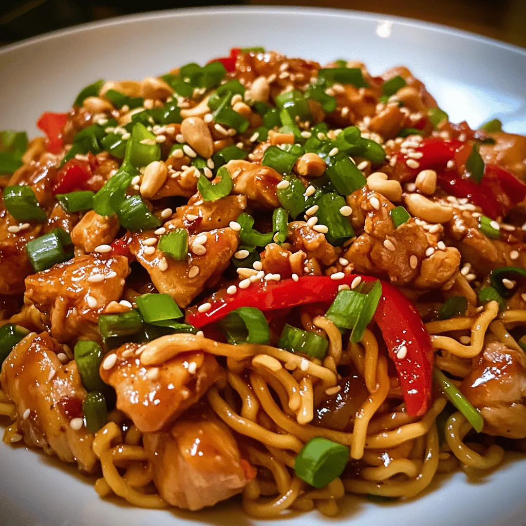 Kung Pao Chicken, known as "Gong Bao Ji Ding" in Mandarin, traces its roots back to the late Qing Dynasty in China. The dish is named after Ding Baozhen, a governor of Sichuan province, who was known as "Kung Pao" (or "palace guardian"). Originally, the dish was prepared with diced chicken, peanuts, and chili peppers, stir-fried in a hot wok. The unique combination of flavors and textures quickly turned it into a beloved staple in Chinese cuisine.