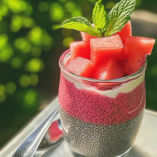 In today's fast-paced world, finding healthy breakfast options that are both nourishing and delicious can often feel like a challenge. However, the trend of health-conscious eating has led to the rise of innovative and easy breakfast recipes that cater to our busy lifestyles. One such delightful option is chia pudding, which has gained popularity for its versatility and impressive nutritional profile. This Refreshing Watermelon Chia Pudding Breakfast Jar not only showcases the vibrant flavors of summer but also packs a powerful nutritional punch.