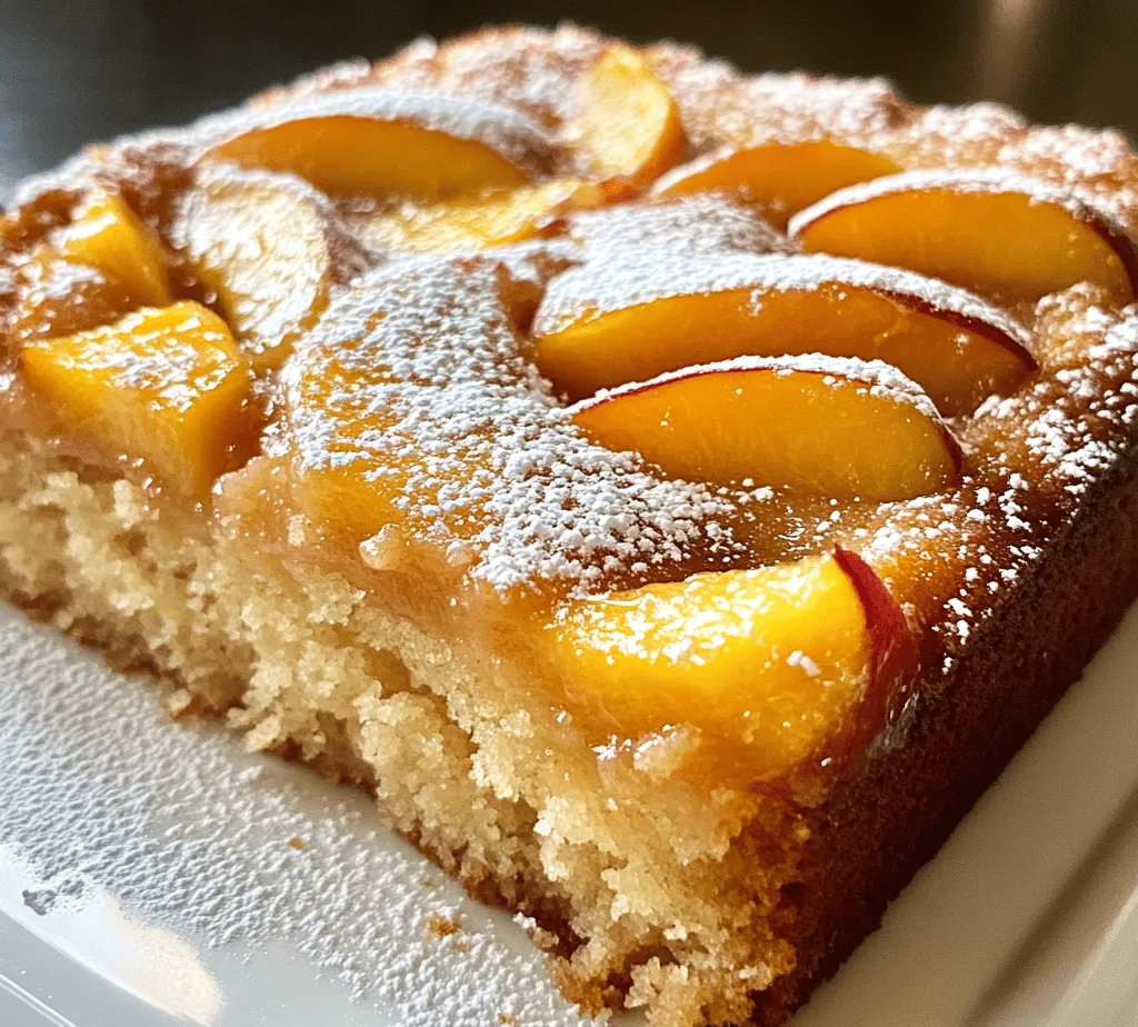 As the summer sun warms our days, the season also brings an abundance of fresh fruits, particularly succulent peaches. These juicy gems are not only delightful to eat on their own but also make a fantastic addition to summer desserts. If you're looking for a simple yet delicious way to showcase fresh peaches, look no further than the Easy Brown Sugar Peach Cake. This recipe combines the natural sweetness of ripe peaches with the warm, comforting flavors of brown sugar, resulting in a moist and tender cake that is sure to impress.