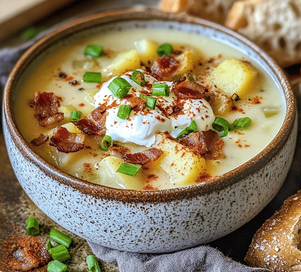 Welcome to a delightful journey into the world of comfort food! If there's one dish that embodies warmth and nostalgia, it’s baked potato soup. This creamy, rich concoction has the unique ability to transport you back to cozy evenings spent around the dinner table, perhaps with loved ones gathered around, sharing stories and laughter. On chilly days, when the cold nips at your toes and the skies are gray, a steaming bowl of baked potato soup offers not just sustenance but also a sense of comfort and security.