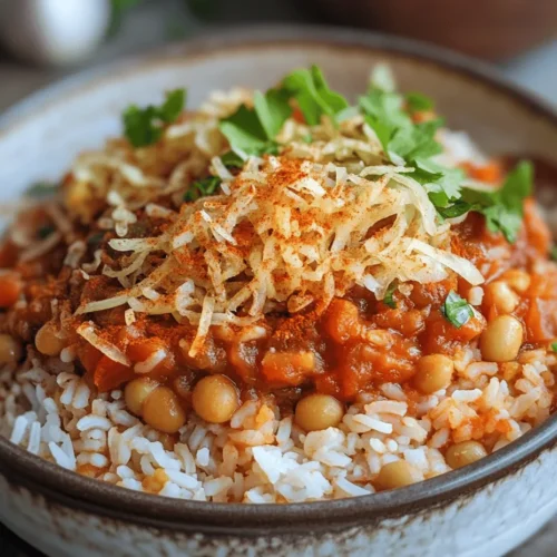 Koshari is a beloved traditional dish that embodies the rich flavors and cultural heritage of Egypt. Often considered the national dish, Koshari is not just a meal; it is a celebration of the diverse culinary influences that have shaped Egyptian cuisine over centuries. This hearty dish combines staple ingredients such as rice, lentils, and pasta, layered with a robust tomato sauce and topped with crispy fried onions. With its unique combination of textures and flavors, Koshari offers a satisfying and wholesome dining experience that resonates with locals and visitors alike.
