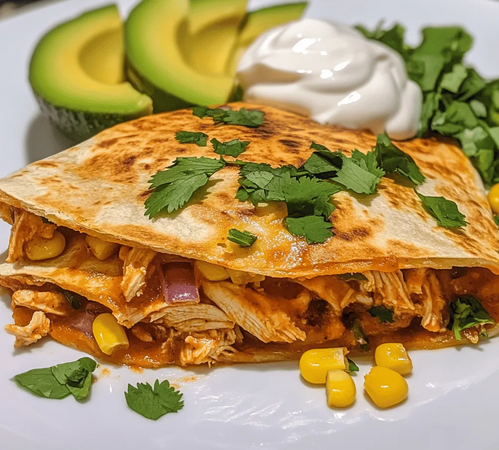 The heart of any BBQ Chicken Quesadilla is, of course, the chicken. This ingredient serves as both the foundation of flavor and a source of protein, making the dish hearty and satisfying. You have several cooking options to choose from when preparing your chicken. Grilling is a popular method that imparts a delightful smoky flavor, while rotisserie chicken is a convenient choice, providing tender meat that is already seasoned and ready to use. For those who prefer a more hands-on approach, poaching or baking the chicken can also yield delicious results. No matter how you choose to prepare it, ensure that the chicken is well-cooked and shredded or diced into bite-sized pieces for easy incorporation into the quesadilla.