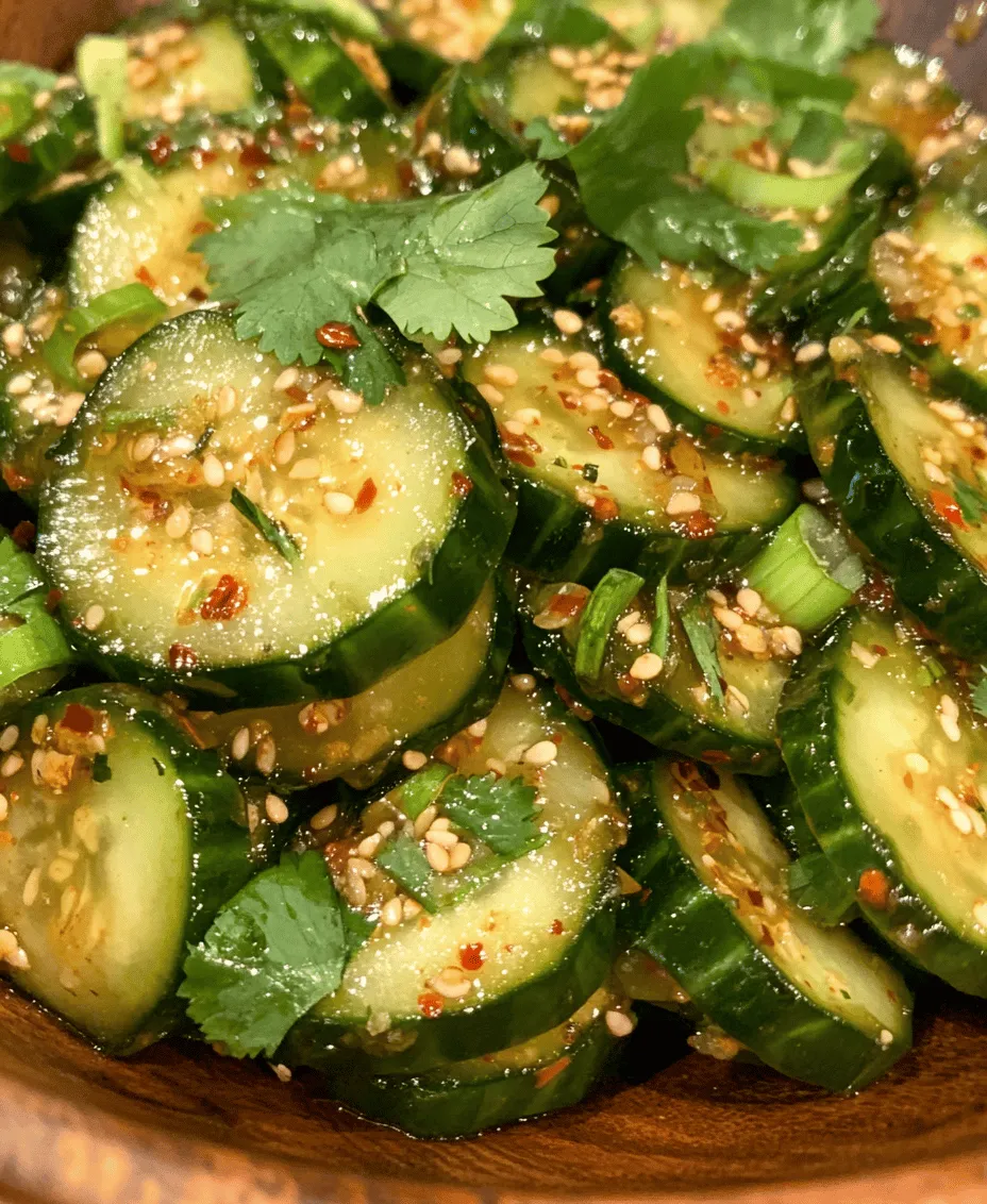 Crisp, refreshing, and bursting with flavor, Crunchy Asian Cucumber Salad is a vibrant dish that perfectly embodies the essence of Asian cuisine. This salad is not just a side dish; it’s a celebration of fresh ingredients and bold flavors that elevate any meal. Originating from various Asian culinary traditions, this salad has become a favorite across the globe due to its simplicity and ability to complement a wide range of dishes, from grilled meats to rice bowls.