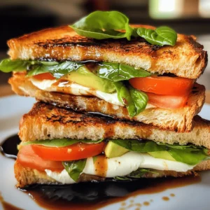 The Grilled Mozzarella Heaven Sandwich is a delightful culinary creation that merges simplicity with gourmet flair. This sandwich showcases a harmonious blend of fresh ingredients, resulting in a dish that is both comforting and satisfying. As the gourmet sandwich trend continues to rise, food enthusiasts are always on the lookout for recipes that elevate traditional favorites into something extraordinary. The Grilled Mozzarella Heaven Sandwich stands out by celebrating high-quality ingredients and a careful balance of flavors that appeal to both novice cooks and seasoned chefs alike.