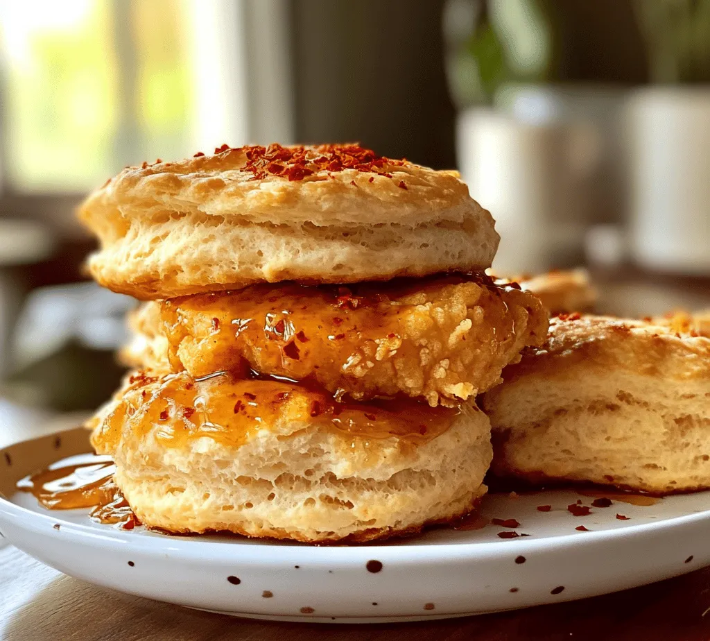 If you're looking for a dish that perfectly marries sweet and spicy flavors, look no further than Spicy-Sweet Hot Honey Chicken Biscuits. This innovative recipe captures the essence of Southern comfort food while adding a modern twist that elevates the classic chicken biscuit to new heights. Imagine biting into a flaky biscuit, generously layered with tender, juicy chicken that has been marinated to perfection and drizzled with homemade hot honey—it's a flavor experience unlike any other.