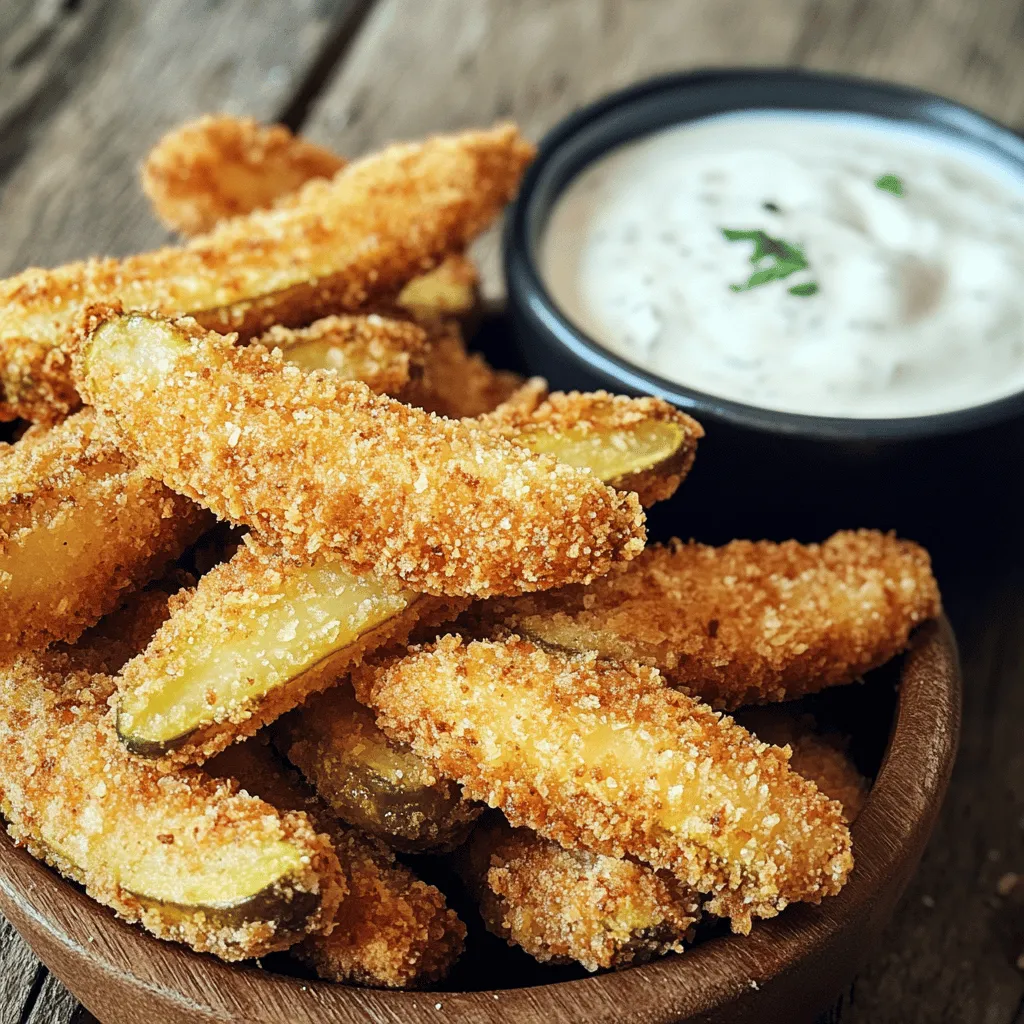 The foundation of any great dish lies in its ingredients. For our crispy fried pickles, we’ll explore the essential components that contribute to their deliciousness and unique texture.