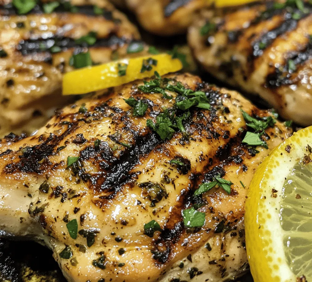 When it comes to grilling, few dishes can compete with the vibrant flavors and enticing aroma of Zesty Lemon Herb Grilled Chicken. This dish stands out for its ability to marry the freshness of herbs with the zesty brightness of lemon, creating a taste sensation that is both refreshing and satisfying. Perfect for everything from casual family dinners to lively summer barbecues, this grilled chicken recipe is not only a crowd-pleaser but also straightforward enough for both novice and experienced cooks.