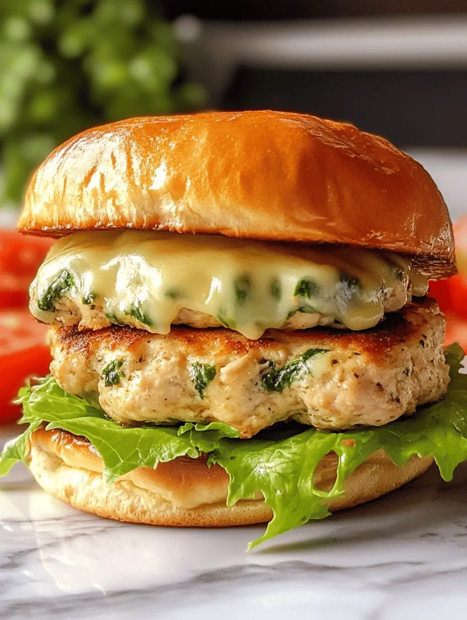Chicken burgers have surged in popularity as a flavorful and healthier alternative to traditional beef burgers. With a growing awareness of health and nutrition, many home cooks and food enthusiasts are seeking ways to enjoy their favorite meals without sacrificing taste. Enter the White Cheddar & Spinach Chicken Burgers—an innovative take on a classic that marries savory flavors with nutritious ingredients. These burgers are not only delicious but also packed with nutrients, making them a fantastic choice for anyone looking to enjoy a hearty meal without the guilt.