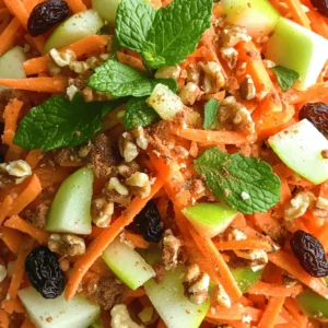 The foundation of any great salad lies in its ingredients. In the case of the Crunchy Carrot Apple Delight Salad, each component contributes not only to the overall flavor but also to the nutritional profile. Let's take a closer look at the core ingredients that make this salad both delicious and healthy.