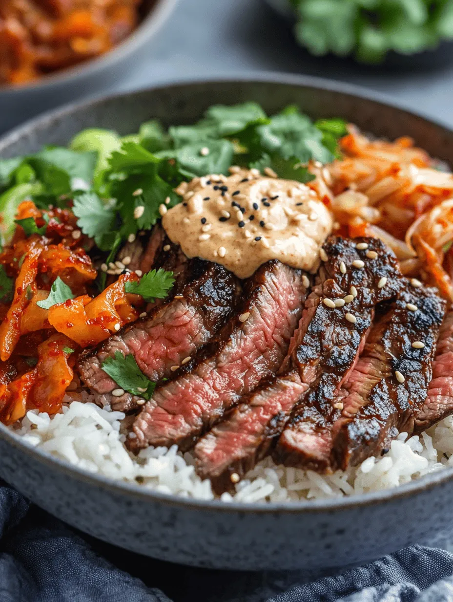 In recent years, Korean BBQ has become a culinary phenomenon, captivating food lovers around the globe with its unique flavors, vibrant presentations, and communal dining experience. This cuisine, rich in tradition and taste, showcases a delightful array of dishes that celebrate the harmony of flavors—sweet, savory, spicy, and tangy. Among these, Korean BBQ Steak Rice Bowls with Spicy Cream Sauce stand out as a perfect fusion of classic Korean grilling techniques and modern flavors, making them a must-try for both seasoned chefs and novice cooks alike.