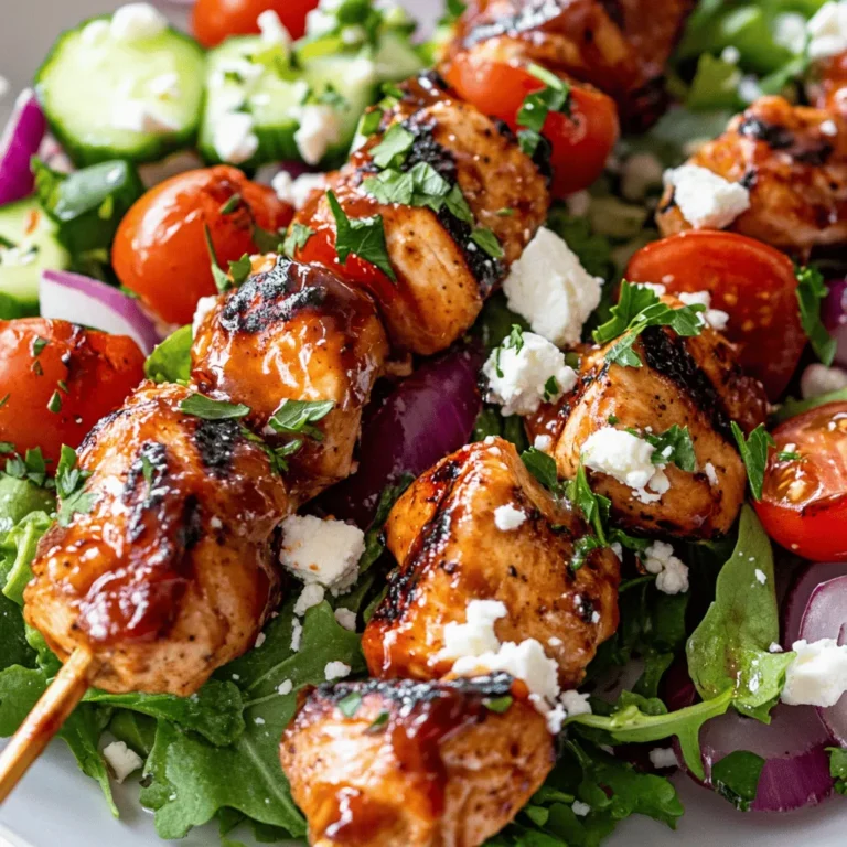In the world of culinary delights, few meals can rival the vibrant flavors and satisfying textures of a BBQ Chicken Skewer Salad. This delectable dish combines the smoky essence of grilled chicken skewers with the freshness of a mixed green salad, creating a harmonious balance that is perfect for any occasion. Whether you're looking for a quick weeknight dinner or a dish to impress your guests, this salad is not only healthy but also incredibly easy to prepare.
