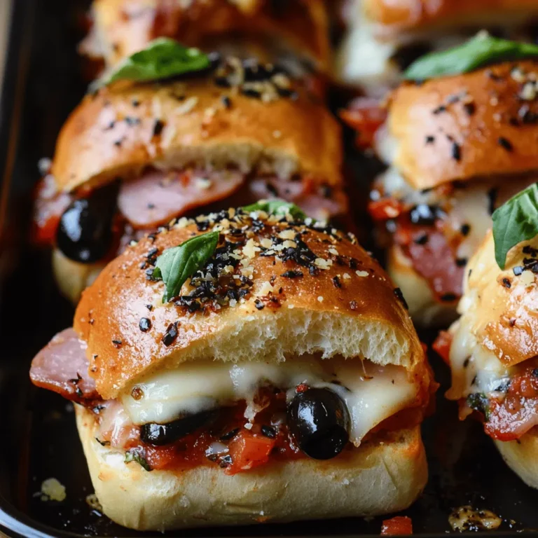 If you're searching for a crowd-pleasing food option that guarantees satisfaction, look no further than sliders. These mini sandwiches have taken the culinary world by storm, captivating food lovers with their bite-sized goodness and endless flavor combinations. Among the myriad of slider recipes, the Hot Italian Sub Sliders stand out as a delightful fusion of Italian flavors that make them perfect for any occasion—be it a lively party, a family gathering, or a cozy weeknight dinner.