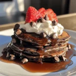 Pancakes are a beloved breakfast staple around the world, cherished for their versatility, ease of preparation, and delightful taste. They can be enjoyed plain, topped with fruit, or smothered in syrup, making them a canvas for culinary creativity. However, when it comes to elevating the pancake experience, nothing quite compares to the indulgence of chocolate pancakes. These decadent treats have an undeniable allure, captivating both the young and the young at heart. Whether you're looking to impress your family with a special breakfast or simply treat yourself to a sweet morning delight, chocolate pancakes are sure to satisfy.