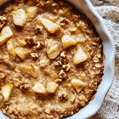 In recent years, the trend towards healthy eating has taken center stage, especially when it comes to breakfast. More and more people are seeking nutritious options that not only fuel their bodies but also satisfy their taste buds. Among the myriad of breakfast choices, the Irresistible Healthy Apple Oatmeal Breakfast Bake stands out as a delicious and wholesome way to start the day. This dish is not only packed with flavor and nutrition but also incredibly easy to prepare, making it an ideal choice for busy mornings or leisurely weekend brunches.