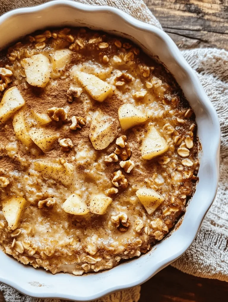 In recent years, the trend towards healthy eating has taken center stage, especially when it comes to breakfast. More and more people are seeking nutritious options that not only fuel their bodies but also satisfy their taste buds. Among the myriad of breakfast choices, the Irresistible Healthy Apple Oatmeal Breakfast Bake stands out as a delicious and wholesome way to start the day. This dish is not only packed with flavor and nutrition but also incredibly easy to prepare, making it an ideal choice for busy mornings or leisurely weekend brunches.