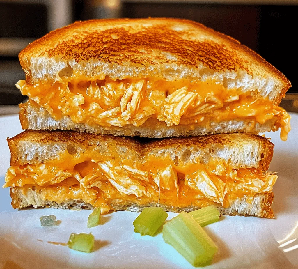 To appreciate the Buffalo Chicken Grilled Cheese Sandwich fully, it’s essential to explore the origins of Buffalo chicken itself. This culinary staple traces its roots back to Buffalo, New York, where the famous Buffalo wings were first created in 1964 at the Anchor Bar. The original recipe involved deep-frying chicken wings and tossing them in a unique blend of hot sauce and butter, resulting in a spicy, tangy flavor that quickly gained popularity.