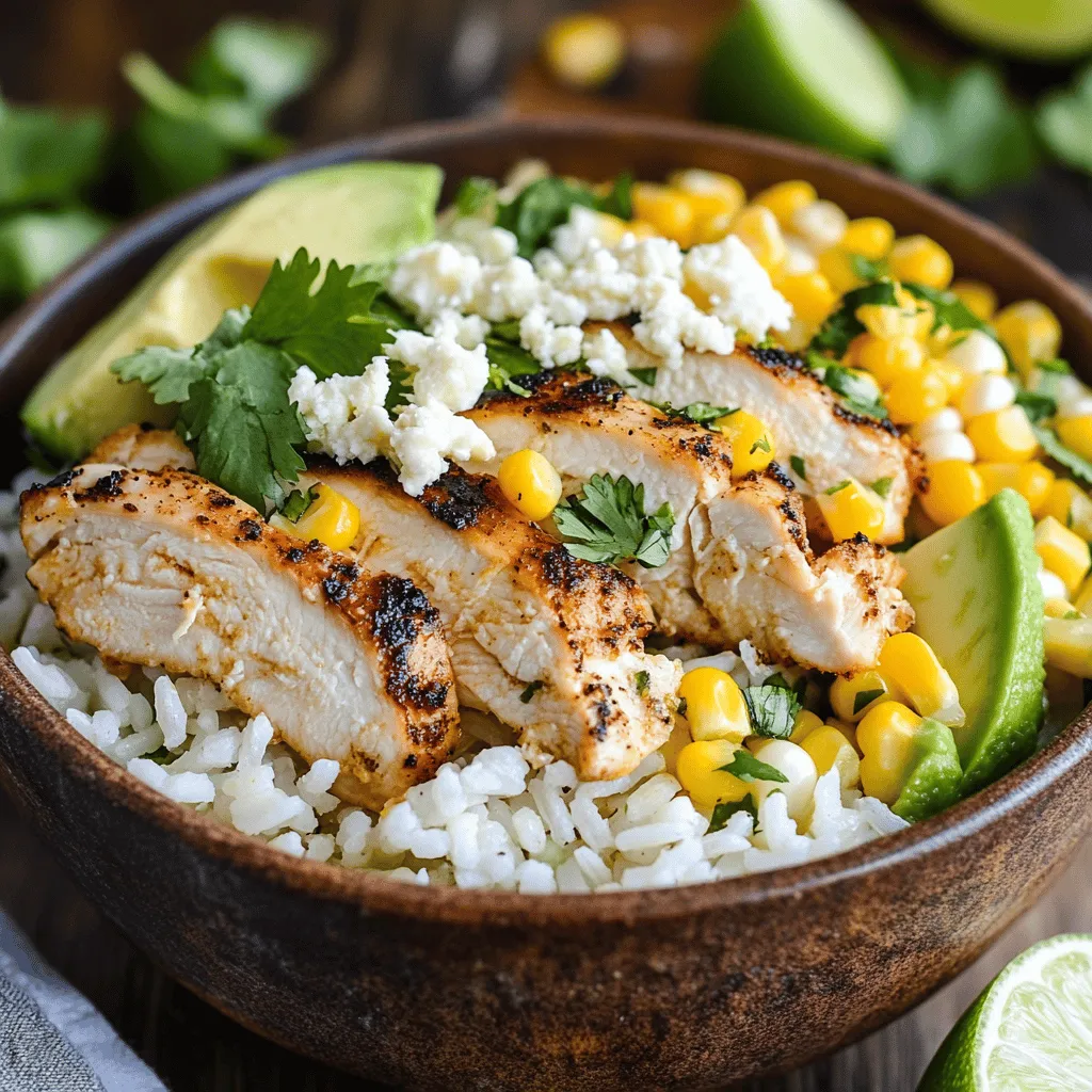 The Street Corn Chicken Rice Bowl is an exciting culinary creation that encapsulates the vibrant flavors of street food in a convenient, wholesome dish. Drawing inspiration from the beloved Mexican street corn, also known as elote, this recipe combines juicy, seasoned chicken with perfectly cooked jasmine rice and sweet, charred corn. Each bite of this bowl is a delightful explosion of flavor and texture, making it a favorite for food lovers everywhere.