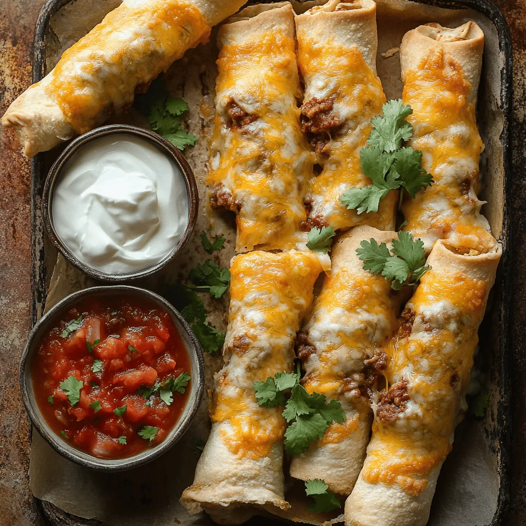 Cheesy Taco Sticks have quickly become a beloved party snack, appealing to both kids and adults alike. Imagine crispy, golden-brown tortillas filled with a savory blend of seasoned meat, gooey cheese, and bold taco flavors all rolled up into a convenient finger food. This delightful dish perfectly marries the classic taste of tacos with the fun, easy-to-eat format of a stick, making it an ideal choice for gatherings, movie nights, or an after-school treat.